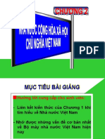 CHƯƠNG 2. NHÀ NƯỚC CỘNG HÒA XHCN VIỆT NAM