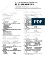 Soal PTS PAI Kls. 8 Smt. 2 2022