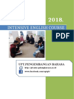 Intensive English Course: Upt - Pengembangan Bahasa