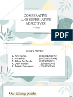 Comparative and Superlative Adjectives Guide