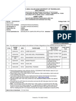 Admit Card: 32301219089: Maulana Abul Kalam Azad University of Technology, West Bengal