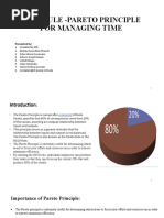 80/20 Rule - Pareto Principle For Managing Time: Presented by