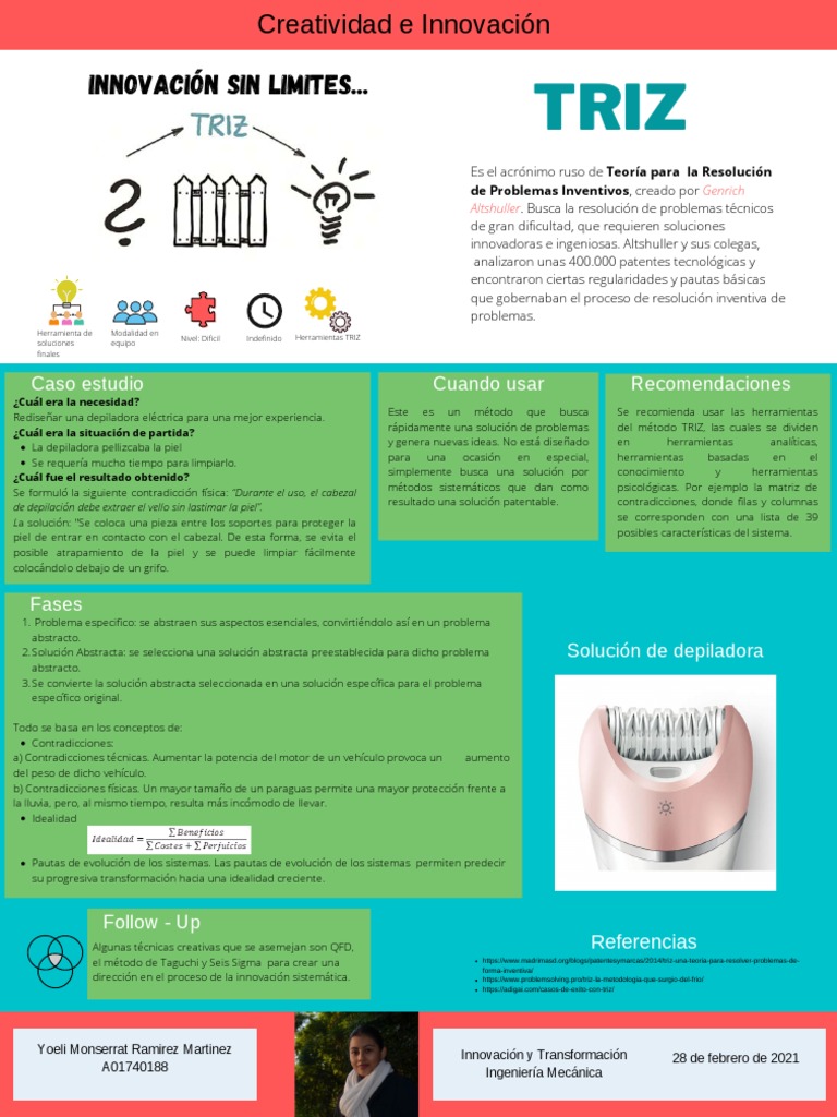 TRIZ | PDF | Innovación | Cognición