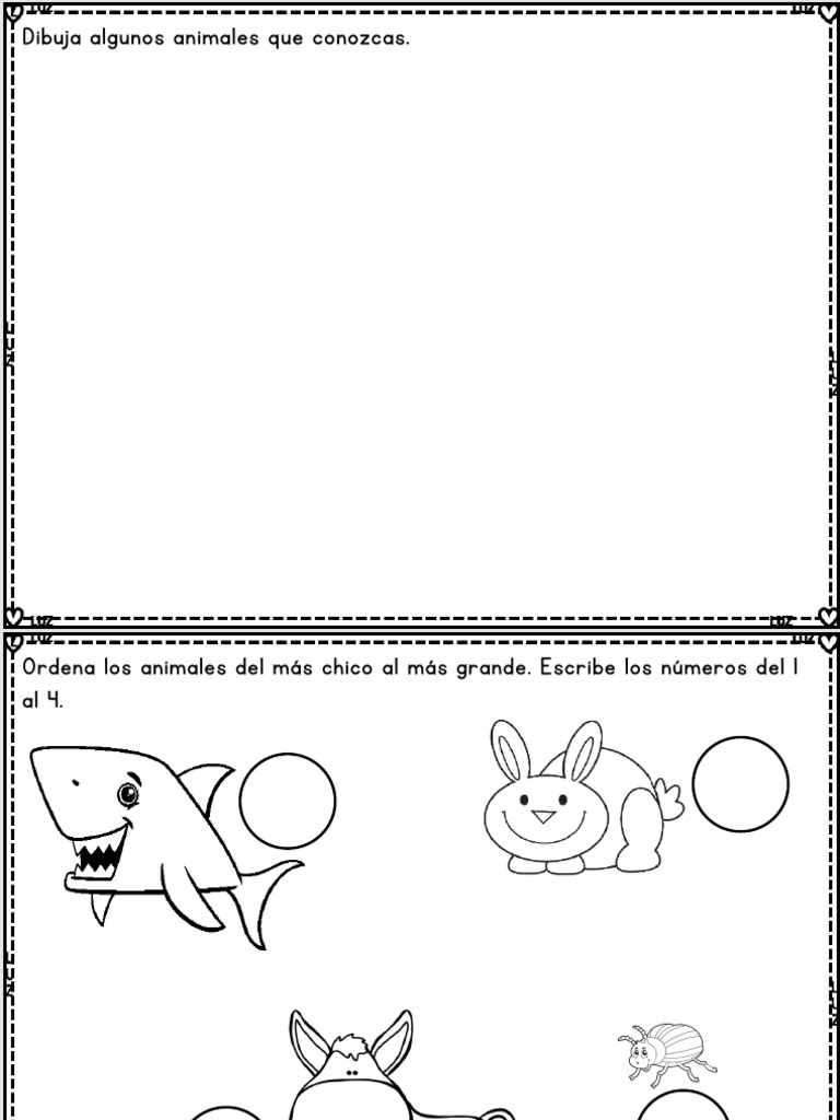 248 Los Animales y El Lugar Donde Viven Seg Grado Con Del Medio | PDF ...
