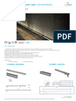 Outdoor Linear Wall Washer Light / LED Wall Washer: Key Features