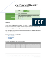 Financial Stability Activity  