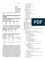 Gauss Elimination: For/tgaussj/gauselim - WPJ For/tgaussj/cgauelim - For For/tgaussj/tcgaussj - For