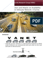 Effects of Attackers and Attacks On Availability Requirement in Vehicular Network: A Survey