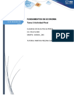 Actividad 5 - Actividad Final Fundamentos de Economia
