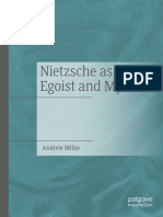 Nietzsche As Egoist and Mystic