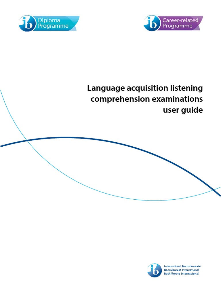 Language Acquisition Listening Guide | PDF | Computer File | Test ...