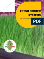 Green Savers Hydroponic Fodder System Specs