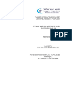 Actividad #2 Amortizaciones Matematicas Financiera