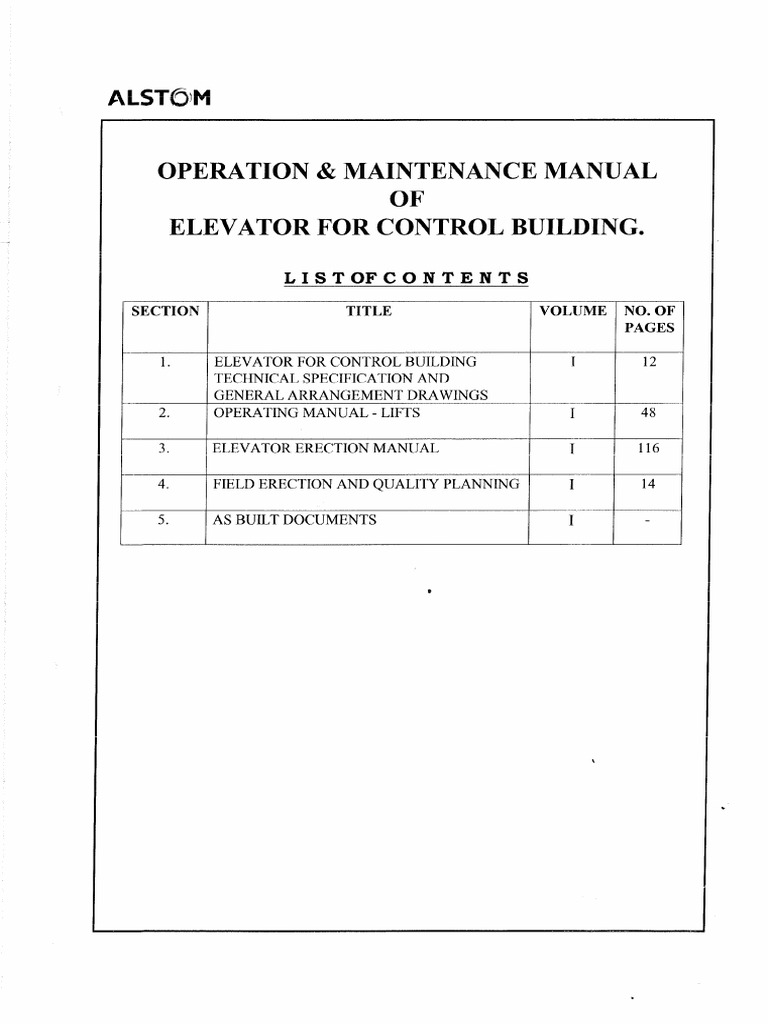 Elevator Pdf