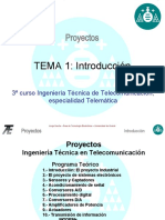 Proyectos: TEMA 1: Introducción