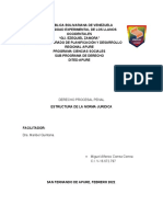 Correa Miguel Informe I Estructura Del Sistema Judicial Penal