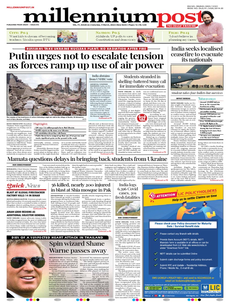 EPaper Delhi 05march2022 | PDF