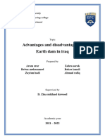 Advantages and Disadvantages of Earth Dam in Iraq