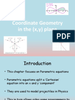 2) C4 Coordinate Geometry in The (X Y) Plane