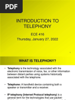 Introduction To Telephony