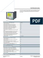 Data Sheet 7KG7750-0CA01-0AA0: Measuring Functions