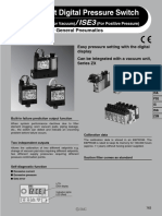 LCD Readout Digital Pressure Switch: Zse3 / ISE3