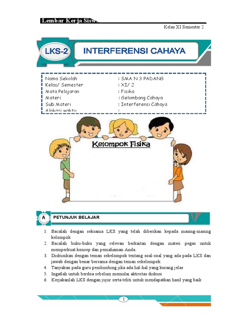Lkpd Gelombang Cahaya 2 Pdf
