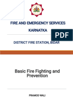 Fire and Emergency Services Karnatka: District Fire Station, Bidar