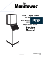 Service Manual: Flake / Chiplet Model Ice Machines