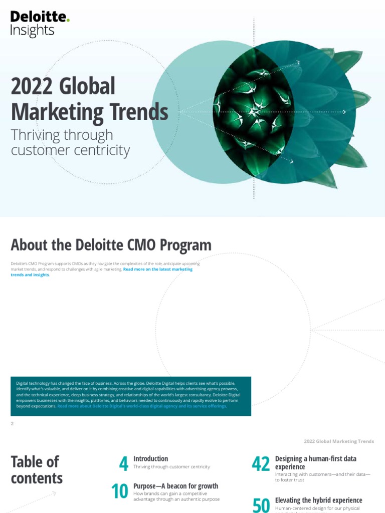 Global Marketing Trends Deloitte PDF Brand Marketing