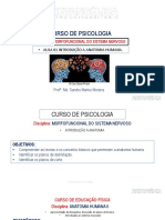 Semana 02 Introdução A Anatomia Humana