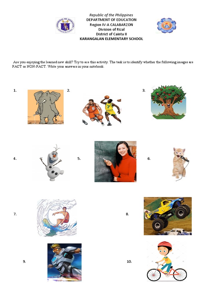 Activity Sheets 1 2 W3 | PDF