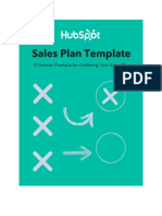 Sales Plan Template - HubSpot