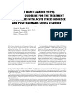 StressDisorder-PTSD - Guideline 2011