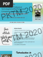 Curriculum Vitae MBOT Assesment (TS.) Muhammad Reza Agraha Maha | PDF