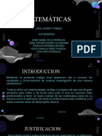 Sustentacion de Matematicas I