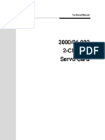 3000/01-002 2-Channel Servo Card: Technical Manual