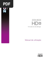 Manual Zon Box HD+