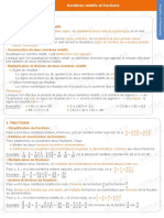 Nombres Relatifs Et Fractions