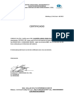 Certificados - Carriel