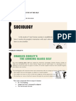 Sociological Perspective of The Self Sociology: UNDS (MARCH 4, 2022)