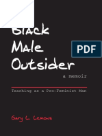 Black Male Outsider - Teaching As A Pro-Feminist Man (2008)