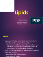 Week 3 - Lipids
