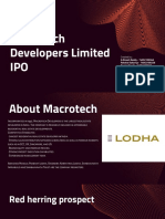 Macrotech IPO Review