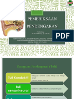 Pemeriksaan Pendengaran