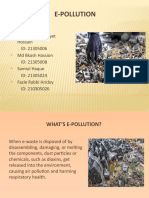 E-Pollution: Presented by