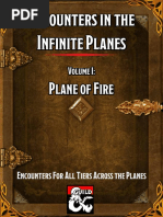 Encounters in The Infinite Planes Vol 01 Plane of Fire