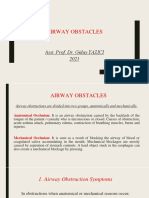 AIRWAY OBSTRUCTION FIRST AID GUIDE