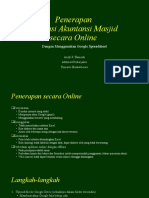 3 Penerapan Aplikasi Akuntansi Masjid Secara Online