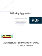 Diffusing Aggression